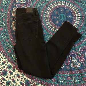 American Eagle Black High-Rise Jeggings